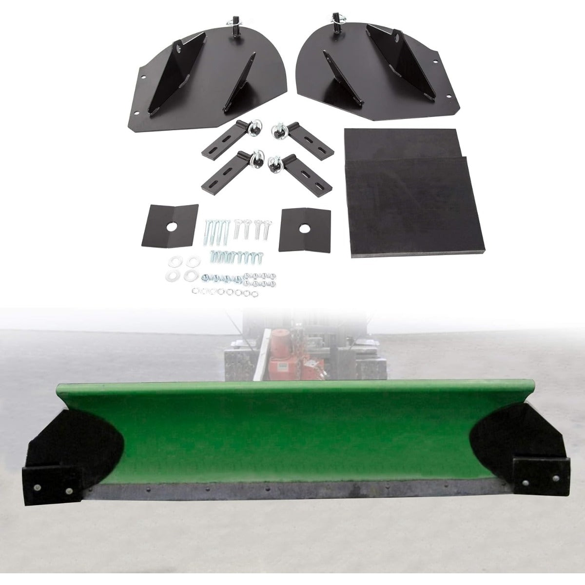 KUAFU 20" Snow Plow Blade Pro Wings Extensions Add Compatible with Western
