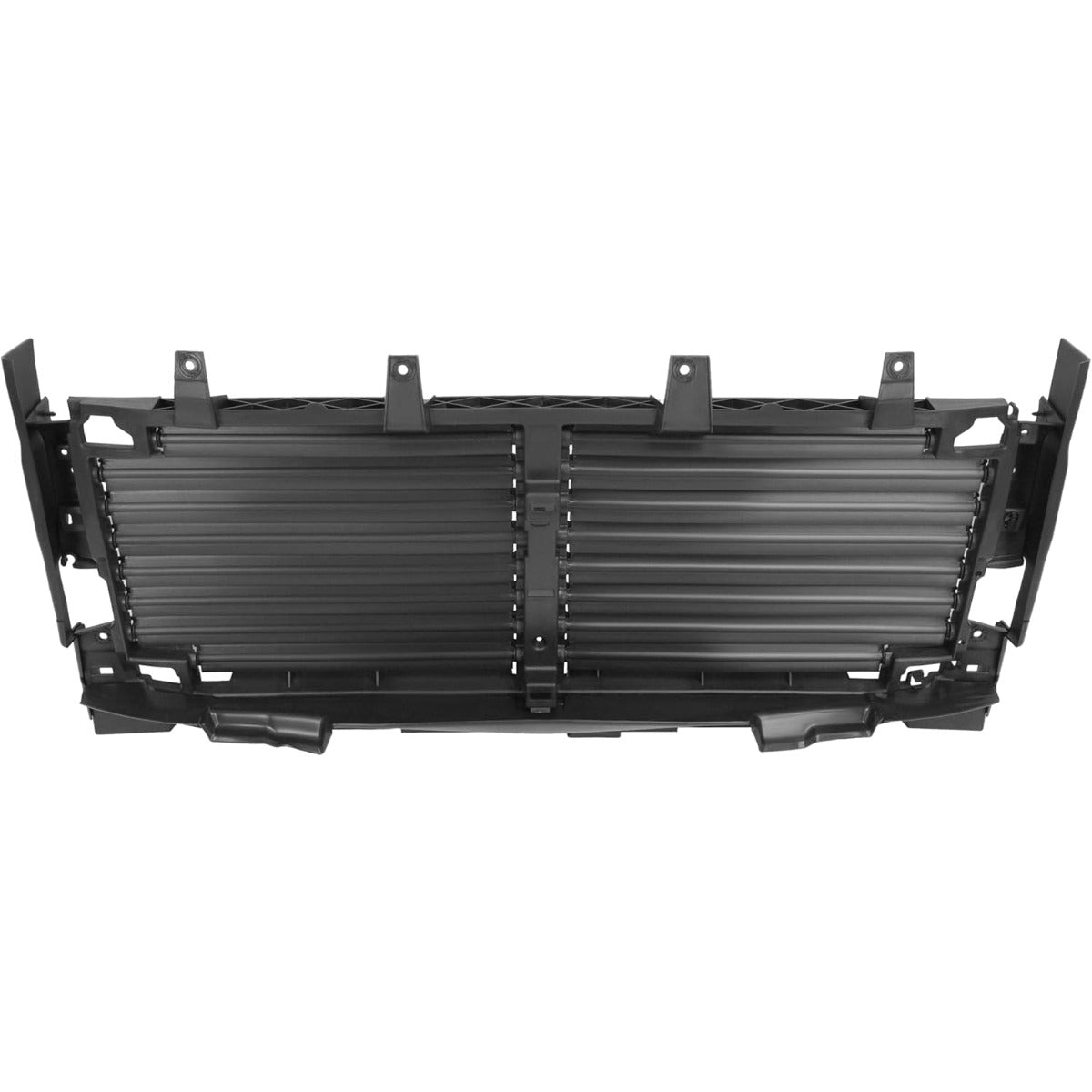 Active Radiator Shutter Assembly Compatible with 2019-2023 Chevrolet Silverado 1500 LTD Replacement for 84652494 GM1206103 Grille Shutter Plastic Black