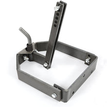 Rear Sleeve Hitch Adapter Compatible with Cub Cadet 3-Point Hitch Bare Metal Color
