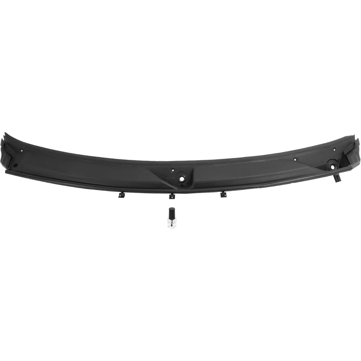 Windshield Wiper Cowl Panel Compatible with 2003-2012 Land Rover Range Rover Full Size L322 Replace for LR022997 DWD000010PMD DWD000011PMD Air Inlet Panel Cowl Cover Black Plastic(PP+TPE)
