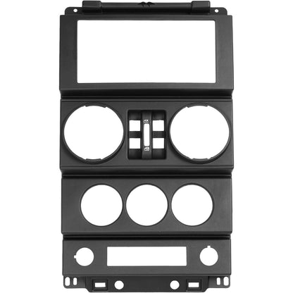 Dashboard Radio Panel Compatible with 2007-2010 Jeep Wrangler