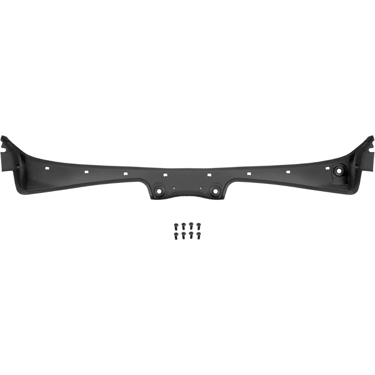 Windshield Wiper Cowl Panel Compatible with 2004-2010 BMW 525i/xi 528i/xi 530i/xi 535i/xi 545i 550i M5 Replacement for 51717027083 Air Inlet Grille Window Panel Cowl Cover Plastic Black
