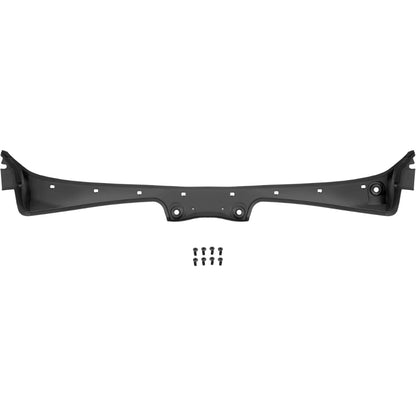 Windshield Wiper Cowl Panel Compatible with 2004-2010 BMW 525i/xi 528i/xi 530i/xi 535i/xi 545i 550i M5 Replacement for 51717027083 Air Inlet Grille Window Panel Cowl Cover Plastic Black