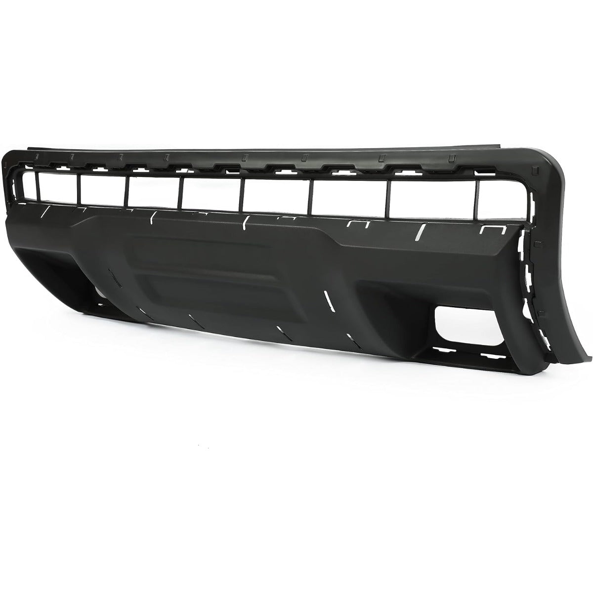 Front Skid Plate Compatible with 2015-2021 GMC Canyon All Terrain Elevation AT4 Base SL SLE SLT Front Lower Bumper Cover Molding w/Tow Hook Holes Replacement for 22925741 GM1095209