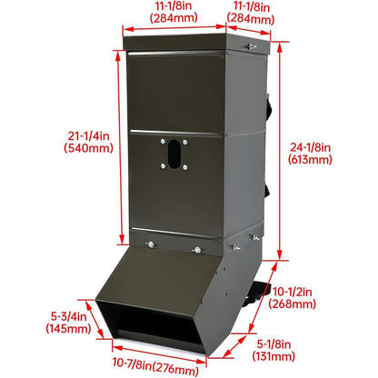 KUAFU Tree Protein Deer Feeder with Waterproof Cover and Mounting Straps,