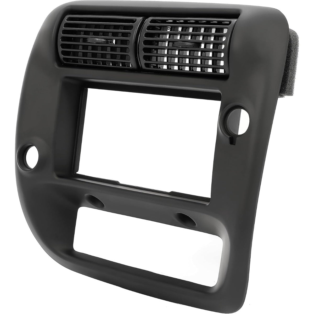 Center Dashboard Radio Panel Instrument Trim Panel Bezel Comaptible with 1997-2006 Ford Ranger 1997-2001 Ford Explorer 2WD w/o Fog Lts & w/o Rear Window Wiper Replacement for 5L5Z-1004302-JAA