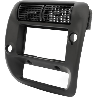 Center Dashboard Radio Panel Instrument Trim Panel Bezel Comaptible with 1997-2006 Ford Ranger 1997-2001 Ford Explorer 2WD w/o Fog Lts & w/o Rear Window Wiper Replacement for 5L5Z-1004302-JAA