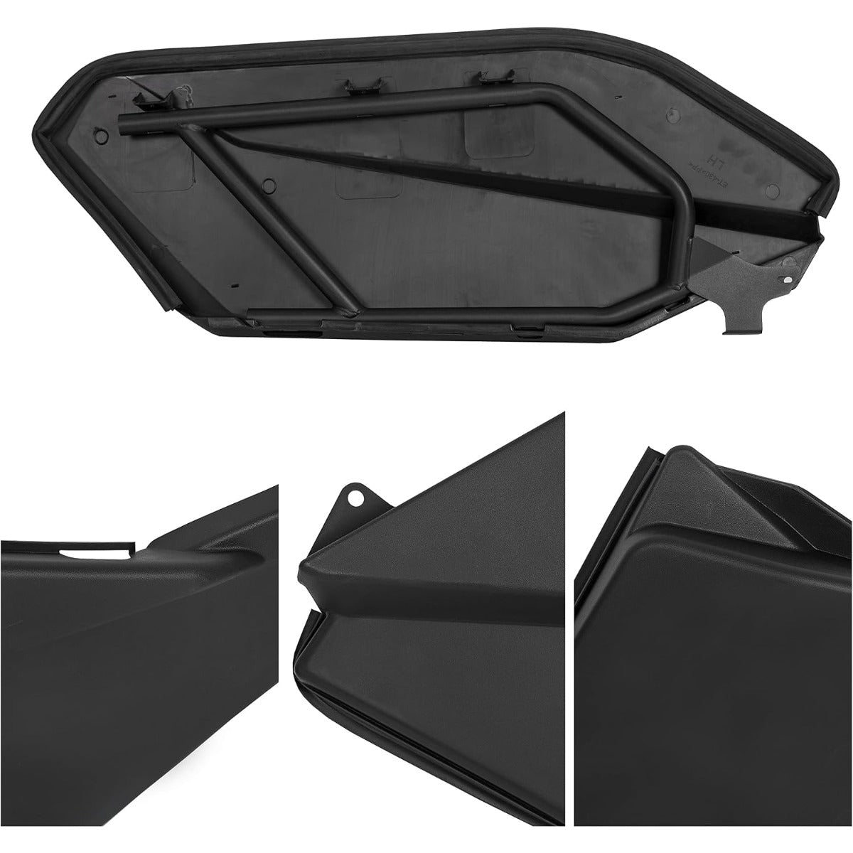 ECOTRIC Fender Flares & Lower Half Door Panels Compatible with 2017-2022 Can Am Maverick X3 Max RR 1000 Turbo XDS XRS/R Two Packages Replacement for 715002973 715003751 715002903