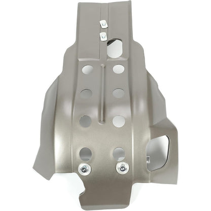 Full Coverage Skid Plate Compatible with 2005-2024 YAMAHA YZ250/YZ250X Models Plastic(PP) Painted Gray
