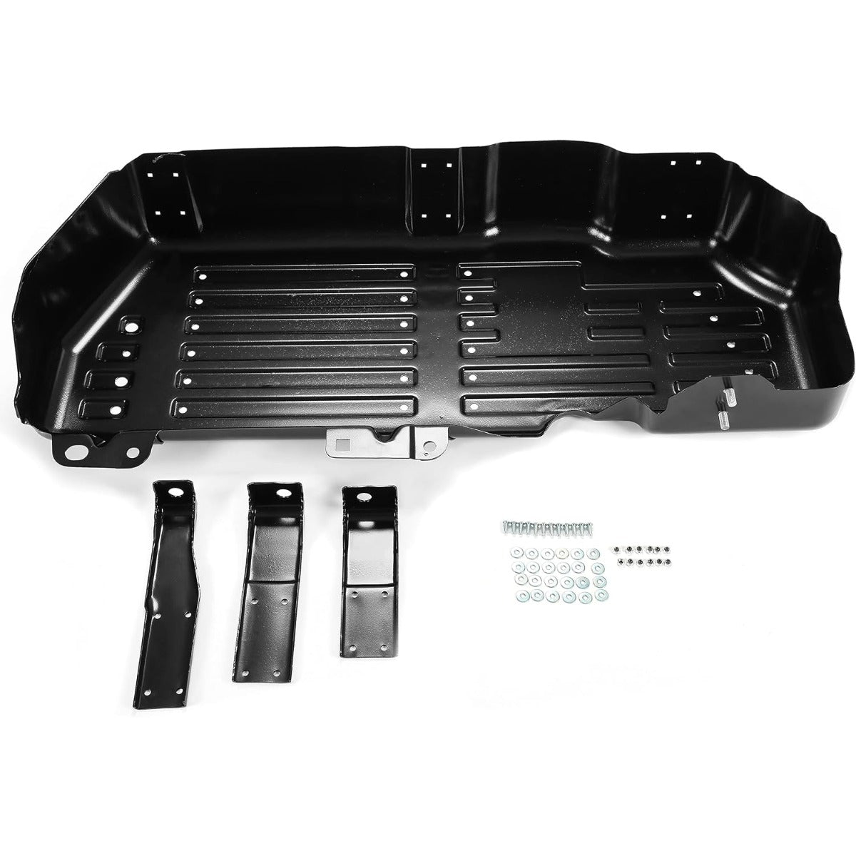 HECASA Fuel Tank Skid Plate Guard Compatible with 2005-2010 Jeep Grand Cherokee 2006 2008 2009 Jeep Commander Replacement for 52090270AF