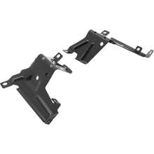 KUAFU Front Outer Bumper Bracket Compatible with 2007-2013 GMC Sierra 1500/2500 HD/3500 HD Replace for 15901539 GM1067182 15901538 GM1066182 Bumper Support Driver&Passenger Side
