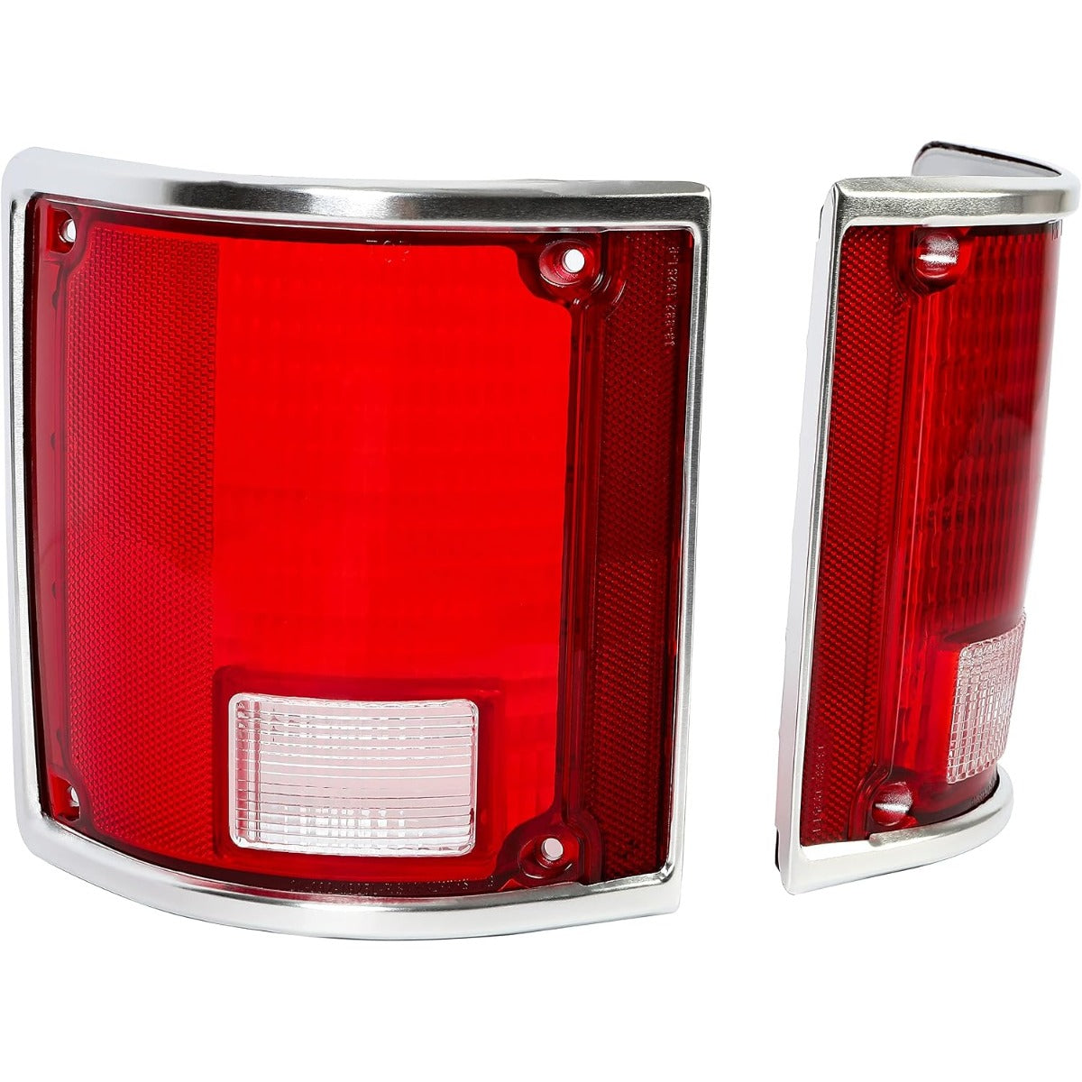Kojem Tail Light Lens Lamp Compatible with 1973-1991 Chevrolet Chevy Blazer Suburban Jimmy Pair Left & Right Replace for 5968330, 5968329, GM2801122, GM2800122