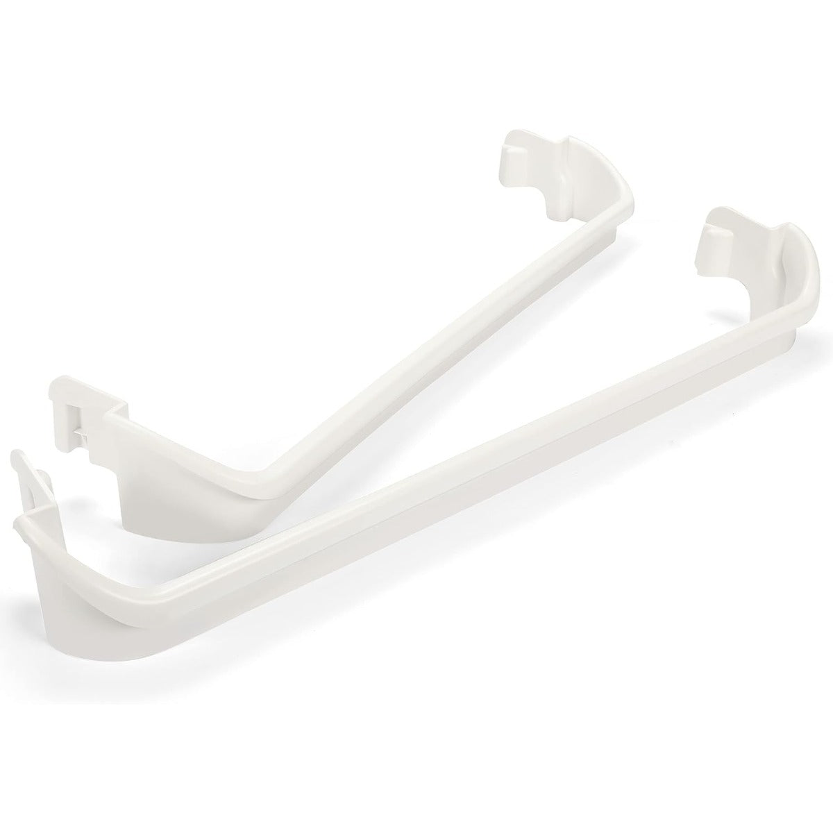 2 x 240534901 & 1 x 240534701(Middle) Refrigerator Door Shelf Rack Bar Compatible with Frigidaire Kenmore Refrigerator Door Shelf Retainer Bar Replace for AP3214631 PS734936 948952 AP3214630