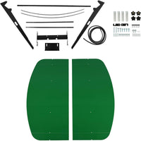 Load image into Gallery viewer, HECASA Green Tractor Canopy Compatible with All ROPS 48-3/8&quot; X 48-3/8&quot; Equipped Tractors and Mowers with a 2&quot; x 2&quot; or 2&quot; x 3&quot; ROPS (Will Add About 4&#39;&#39; to The Height of The Tractor)  LYJD-031S-1
