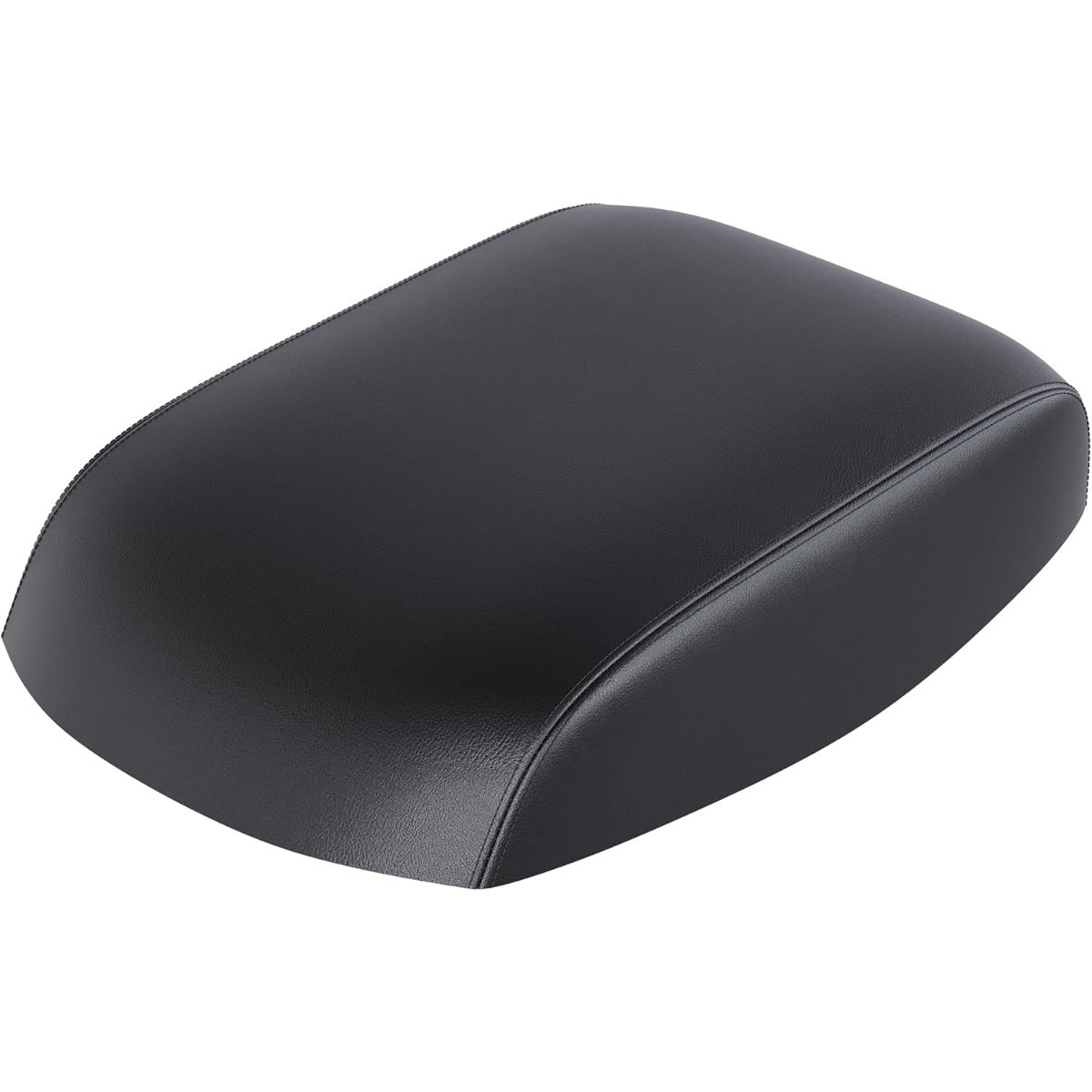 KUAFU Center Console Armrest Cover Compatible with 2009-2015 Honda Pilot Console Lid Cover Pad Replacement PVC Black