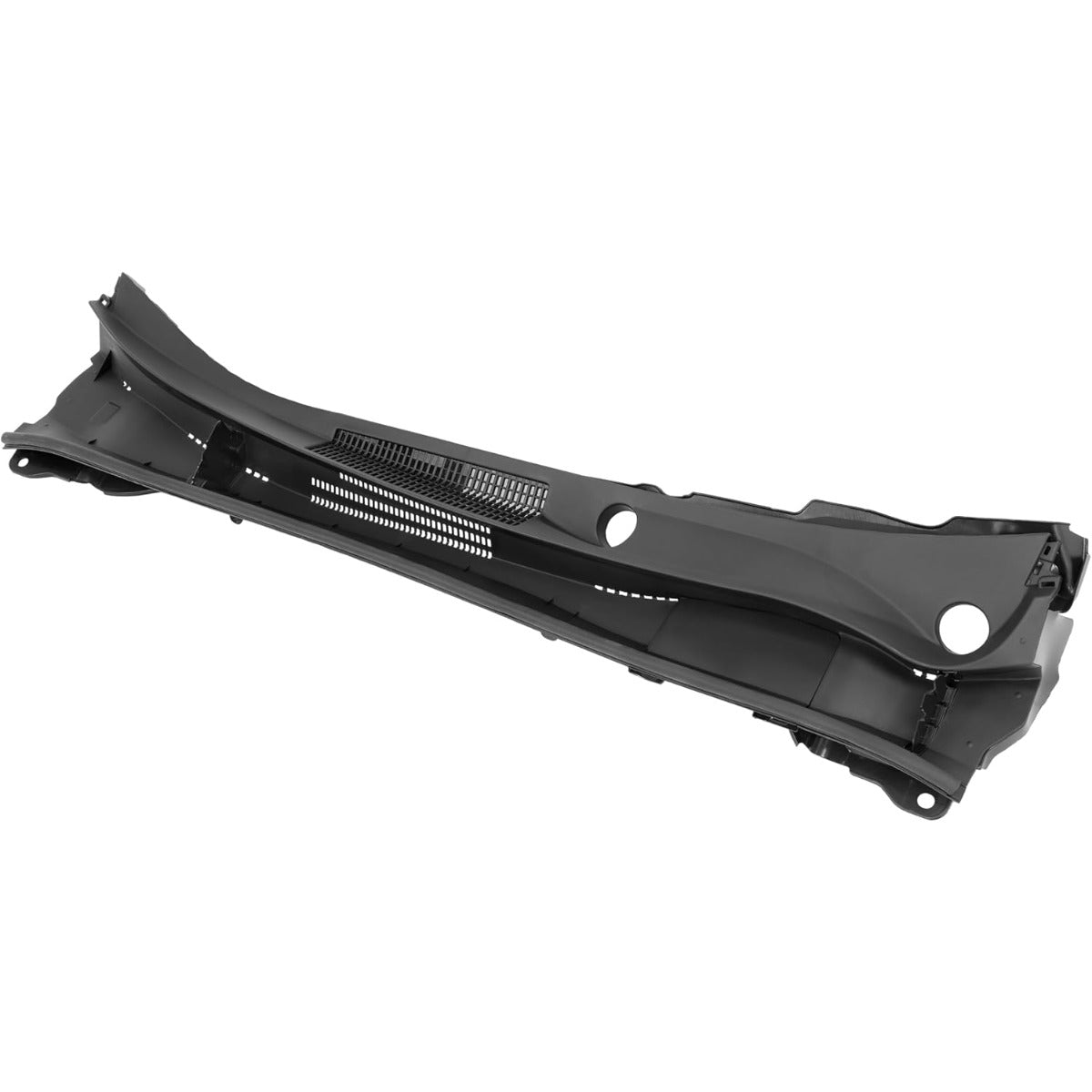 Windshield Wiper Cowl Panel Top Cover Compatible with 2019-2022 Toyota Corolla Without hybrid Replacement for 5570802740 Air Inlet Window Cover Cowl Vent Molding Grille Panel Hood