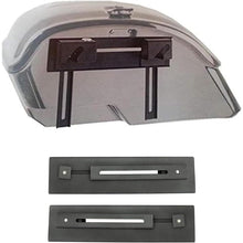 Universal Black Hard Saddle bags Detachable Quick Release Mounting Brackets for Harley Davidson Dyna