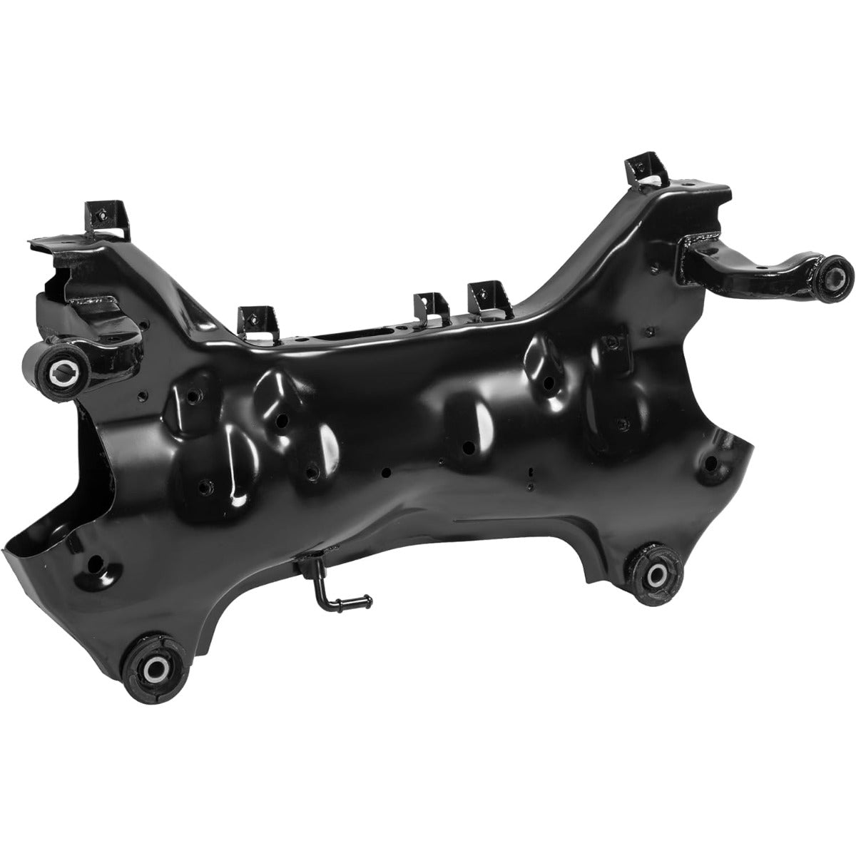 ALMULOO Front Crossmember Compatible with 2015 2016 2017 2018 2019 Kia Cadenza Optima Hyundai Sonata Electrophoresis Primed Black Steel
