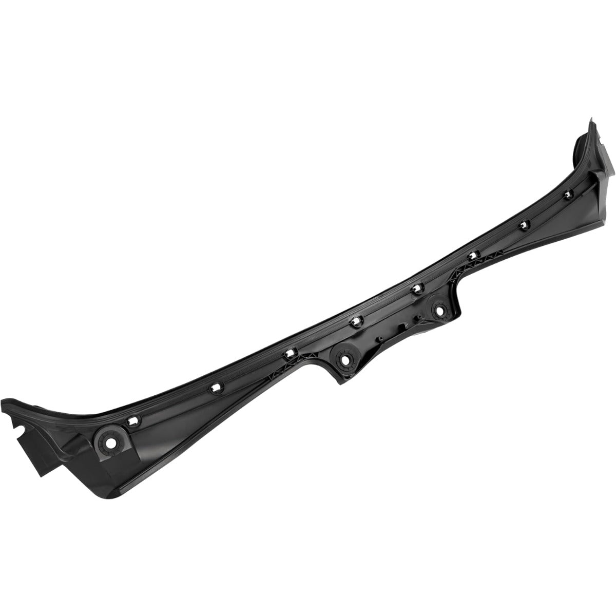 Windshield Wiper Cowl Panel Compatible with 2004-2010 BMW 525i/xi 528i/xi 530i/xi 535i/xi 545i 550i M5 Replacement for 51717027083 Air Inlet Grille Window Panel Cowl Cover Plastic Black