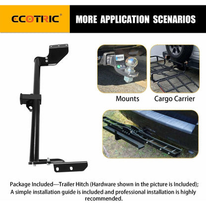 ECOTRIC Class 3 Trailer Hitch Receiver Compatible with 99-17 Honda Odyssey