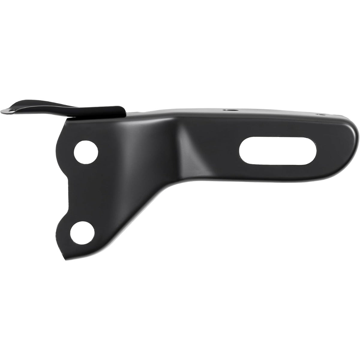 ALMULOO Left Driver Side Front Bumper Bracket Compatible with 1995-1997 Toyota Tacoma (submodel- DLX, SR5) TO1066115 52012AD010 Steel Electrophoresis Primed Black