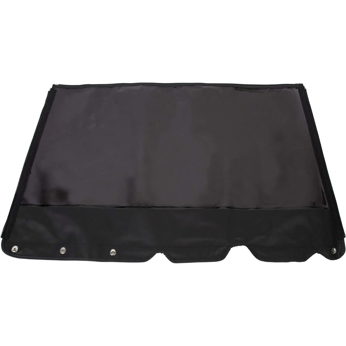 Soft Top for 1986-1994 Suzuki Samurai with Tinted Zip Out Windows Sailcloth - Black, NN1608