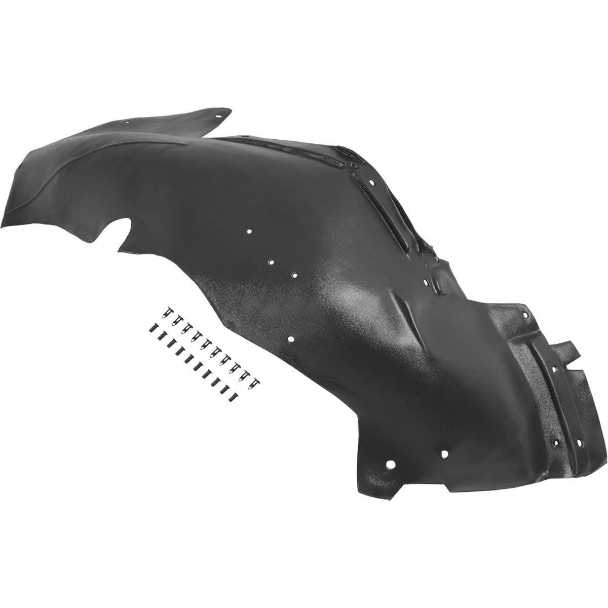 Inner Fender Liner Compatible with 00-06 Cadillac Escalade 99-07 Chevy Avalanche Silverado GMC Sierra 00-06 Chevy Suburban Tahoe GMC Yukon XL 1500 Replace for 15132712 Plastic(PE) Black Left