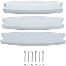 18 Inches Universal Pool Ladder Steps Replacement, 300 lbs Weight Capacity Heavy-Duty Molded Plastic Swimming Pool Ladder Rung Step 3Pcs LYOP-030S-3