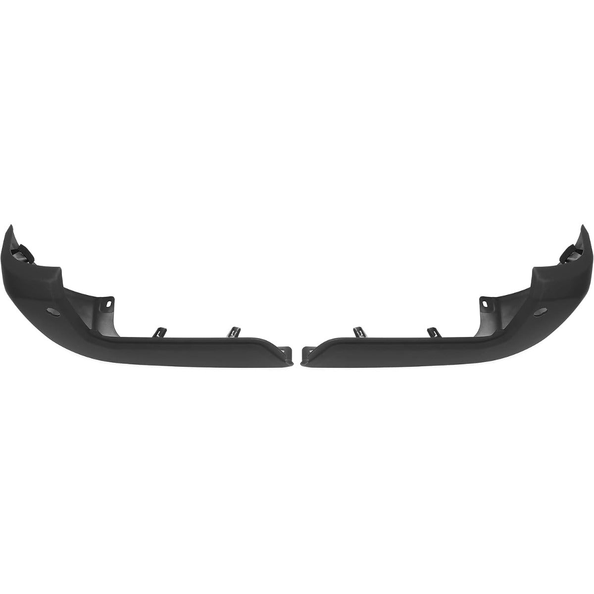 Kojem Rear Bumper End Caps Pair Compatible with 2016-2023 Toyota Tacoma Replacement for TO1104138 TO1105138 5215604900 5215504900 W/Parking Aid Sensor Hole Matte Black