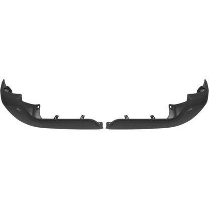 Kojem Rear Bumper End Caps Pair Compatible with 2016-2023 Toyota Tacoma Replacement for TO1104138 TO1105138 5215604900 5215504900 W/Parking Aid Sensor Hole Matte Black