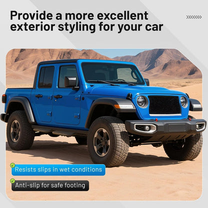 Steps Compatible with 2020-2023 Jeep Gladiator JT Wrangler 4 Door