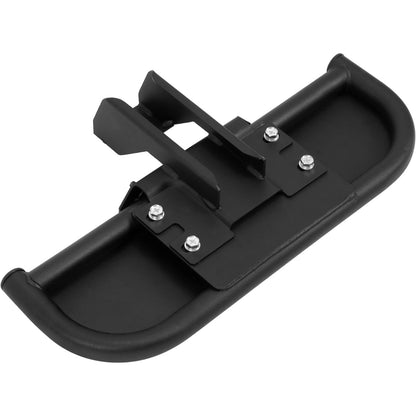 ALMULOO 4-Pcs Side Steps Compatible with 2020-2023 Jeep Gladiator JT 4 Door Powder Painted Steel Black Running Boards