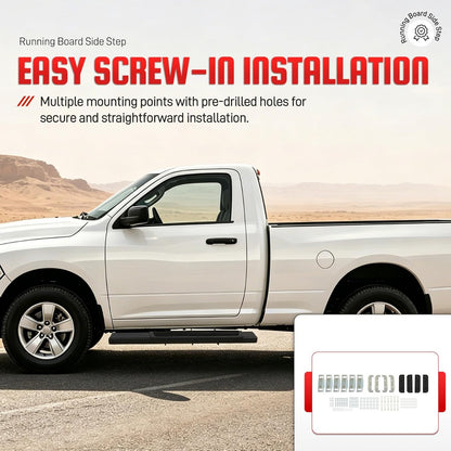 Running Board Step Compatible with 2009-2026 Ram 1500