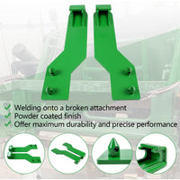 Load image into Gallery viewer, Tractor Loader Quick Tach Weld On Mounting Brackets Compatible with John Deere Tractor Loaders
