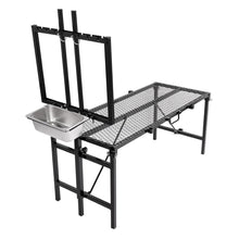 HECASA Sheep Milking Stand Livestock Feeder Rack Adjustable Headpiece