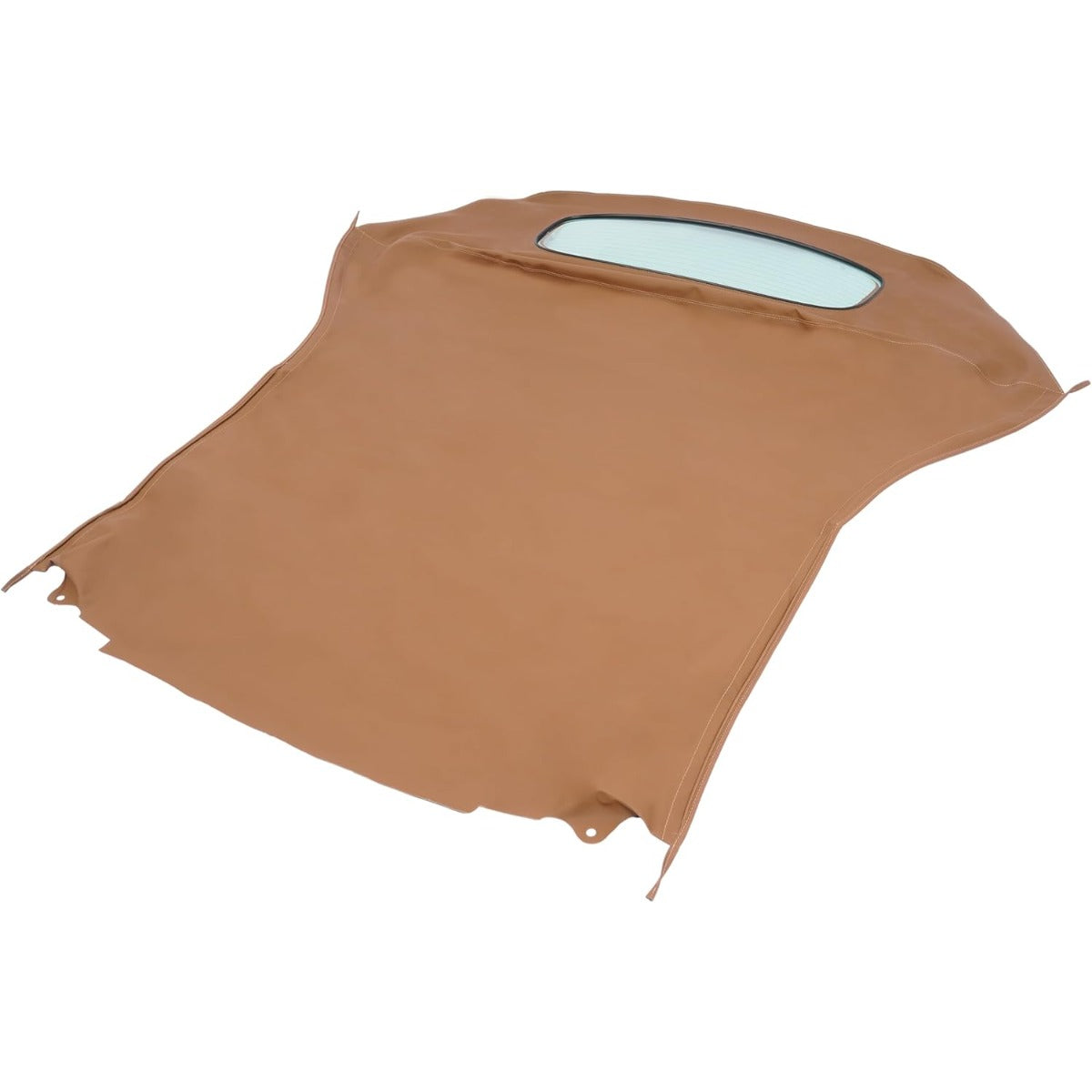 Convertible Soft Top for 2004-2009 Toyota Solara Roof Top with Clear Glass Windows Brown Sailcloth Vinyl Soft Roof Replacement