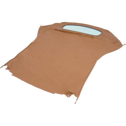 Convertible Soft Top for 2004-2009 Toyota Solara Roof Top with Clear Glass Windows Brown Sailcloth Vinyl Soft Roof Replacement