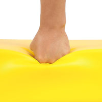 Load image into Gallery viewer, HECASA Seat Bottom Cushion Compatible with John Deere A B D G R 50 60 70 80 730 520 530 620 630 720 820 830 Tractor Replacement for JD12W R0173 Plastic Yellow
