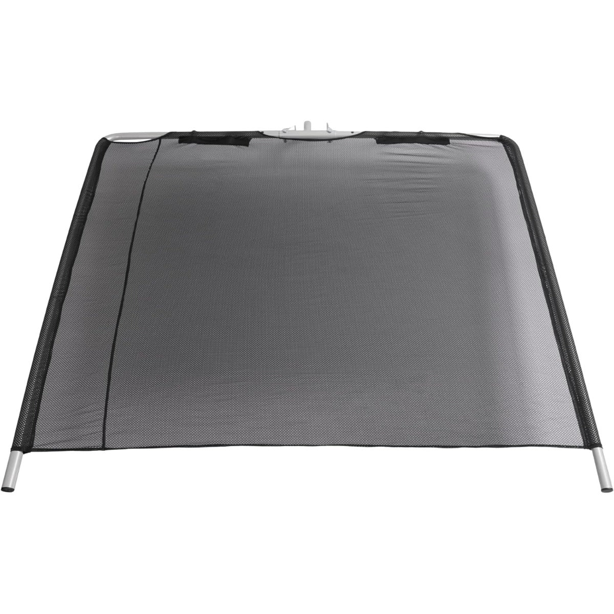 Boat Sun Shade Compatible with Boats 25 FT and Under Stern Boat Center Console Sun Shade Aluminium+Cloth -Black
