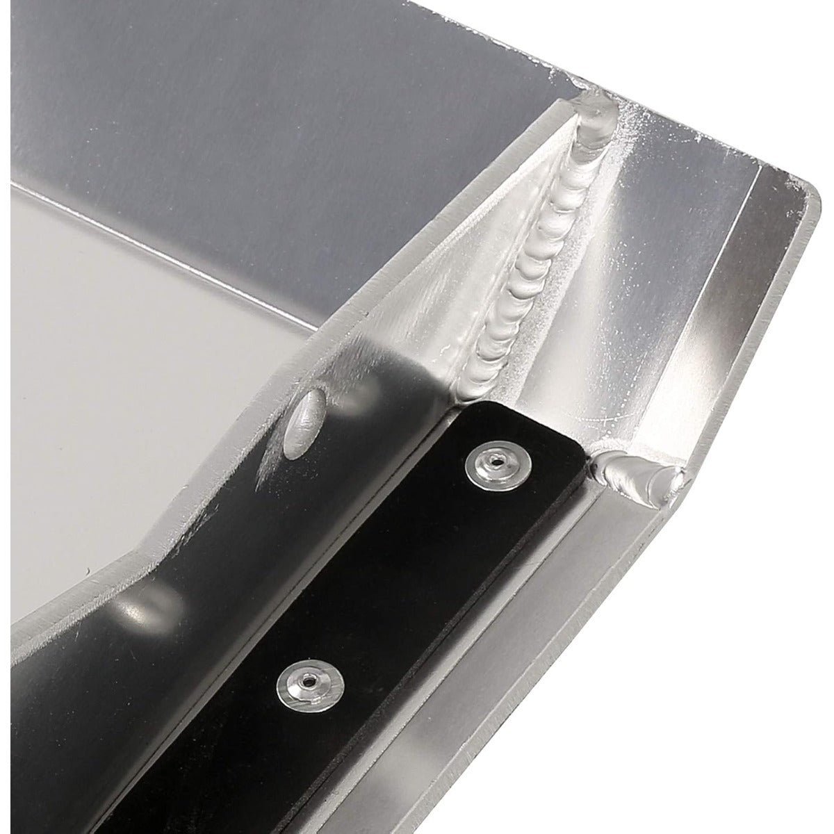 ATV Swing Arm Skid Plate Compatible with 1987-2006 Yamaha Banshee YFZ 350 Polished Aluminum
