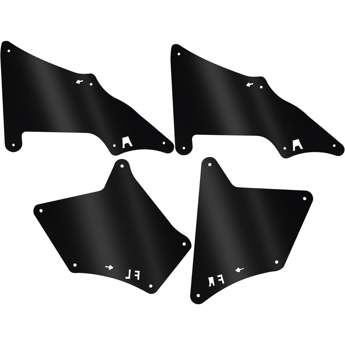 Splash Guards Fender Liner Shield for 2003-2022 Toyota 4 Runner 2007-2014 FJ Cruiser 2003-2020 Land Cruiser 2003-2020 Lexus GX460 GX470