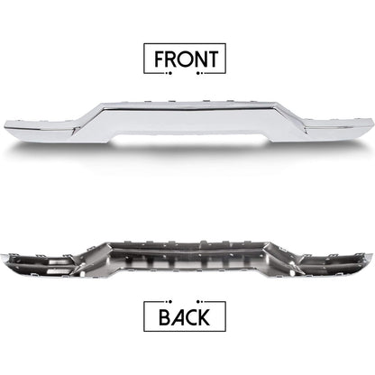 Front Lower Bumper Skid Plate Compatible with 2016-2019 Chevy Chevrolet Silverado 1500 23243083 GM1044128 Bumper Valance Panel Cover Impact Face Bar Chrome