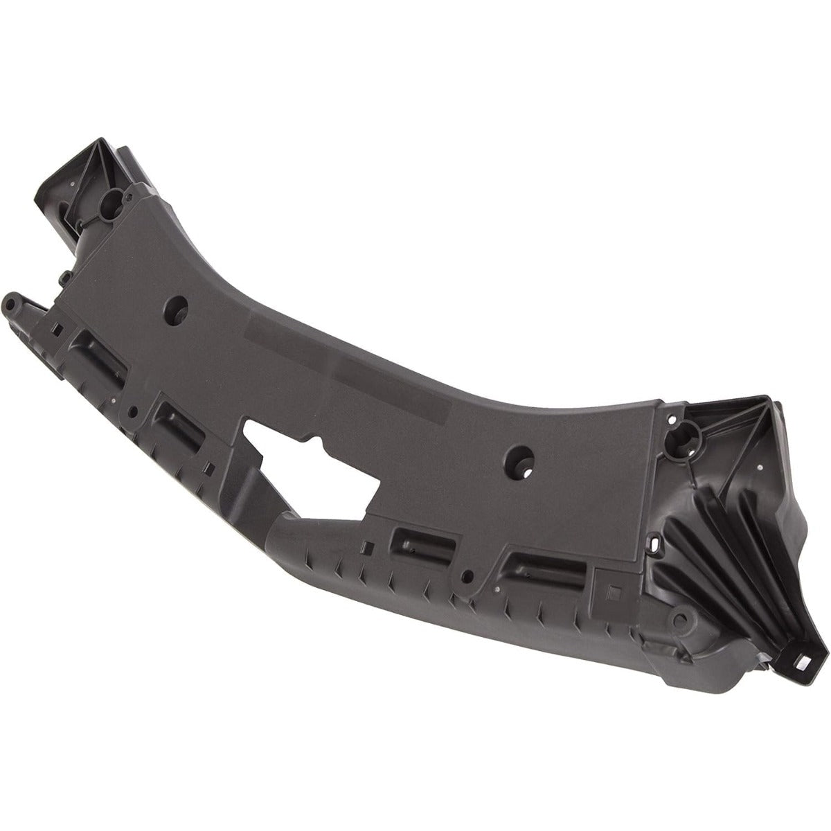 ALMULOO Front Bumper Bracket Compatible with 2010-2017 Chevrolet Equinox GMC Terrain Replacement for 23507949 Plastic PET Black