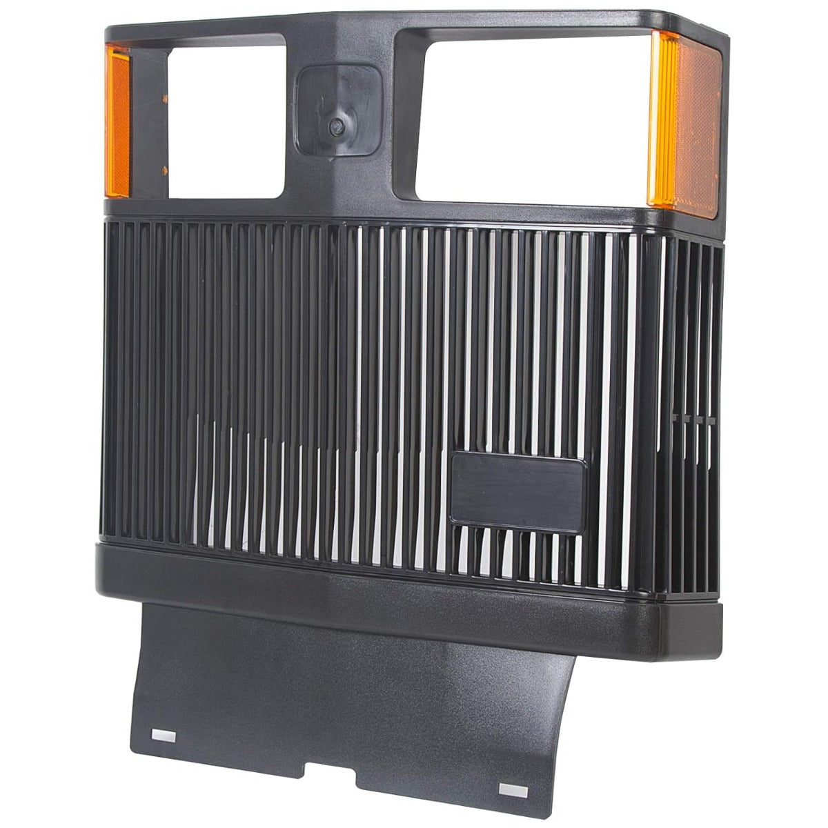 Front Grille Compatible with John Deere 415 425 445 455 Tractor Replacement for AM116207 (Including Reflectors. Label is NOT Included) Black Plastic ABS