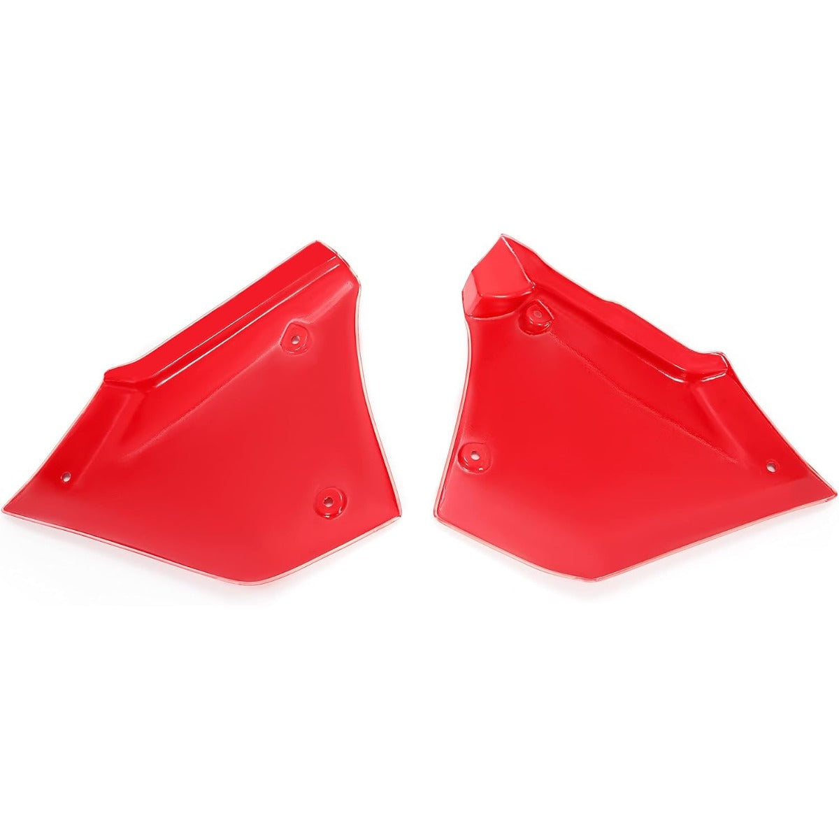 KUAFU Complete Fender Kit 6Pcs Compatible with 1985-1987 Honda Big Red 250 ATC250ES Protection Guard Red Plastic