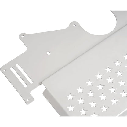 Oil Cooler Skid Plate Compatible with 2021-2024 BMW M3 G80 M4 G82 M2 G87 Aluminium Powder Coated Silvery