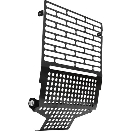 Brush Guard Insert Compatible with Kubota L3560 L4060 L4760 L5060 L5460 L6060 Tractor Grille Insert Electrophoresis Heavy Duty Steel (Black)