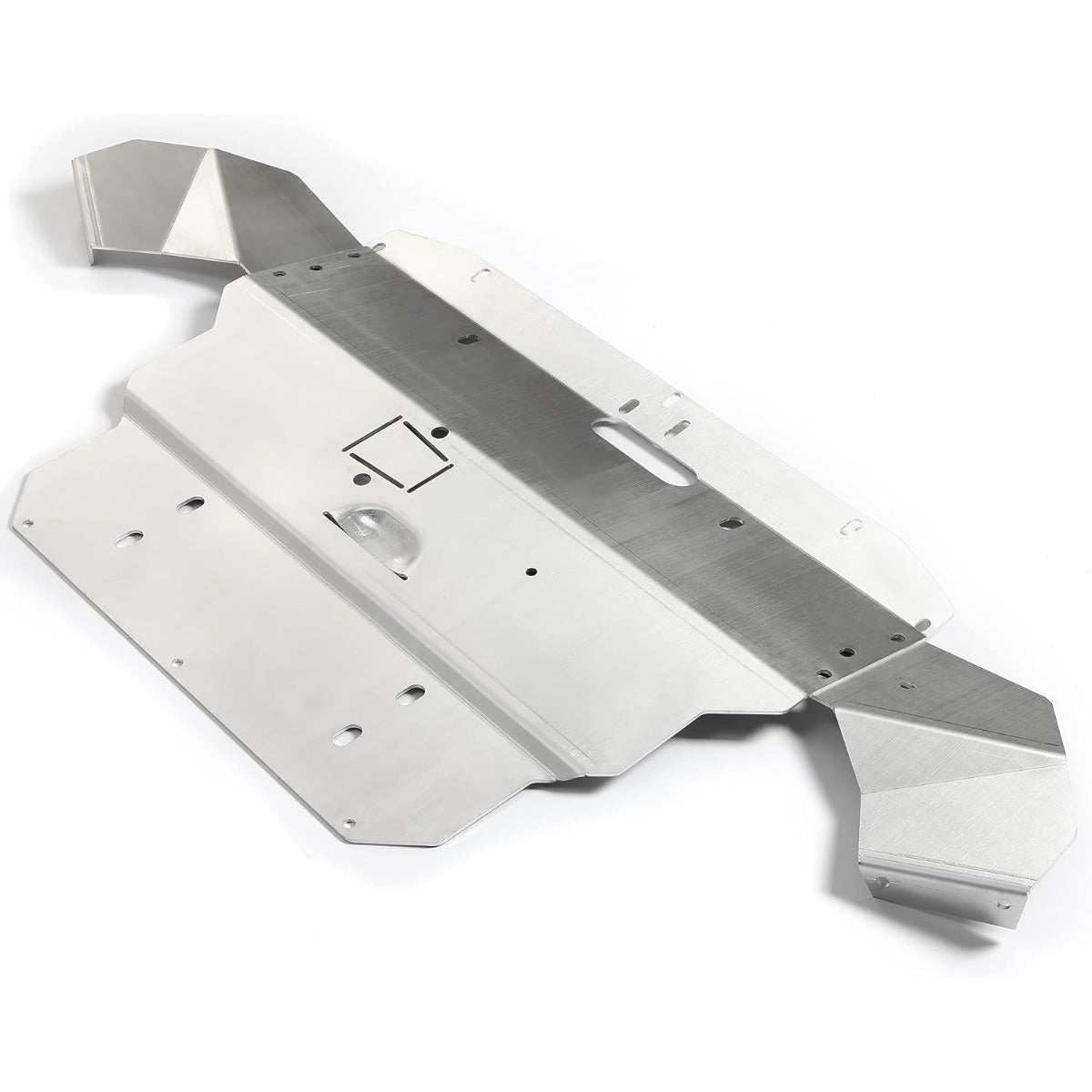 Skid Plate Silver Compatible with 1996-2008 Audi A4 S4 B5 B6 B7 Aluminum