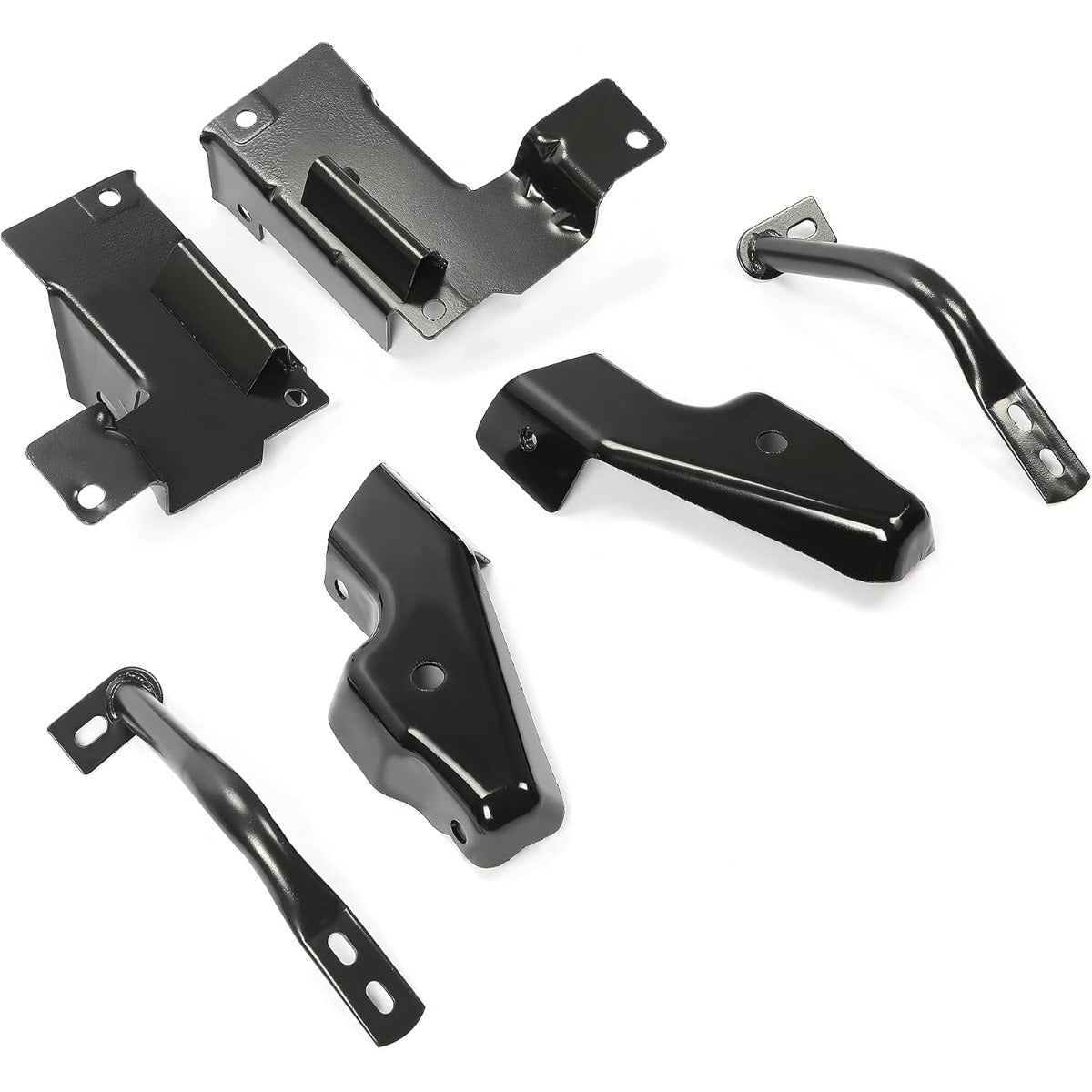 KUAFU 6PCS Front Bumper Brackets Compatible with 2003-2006 Silverado 1500