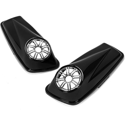 6.5" Saddlebag Saddle bag Speaker Lids   for Harley Davidson Touring Models 2014-2024 Road King, Road Glide, Street Glide, Electra Glide, Ultra-Classic FLT, FLHT, FLHTCU, FLHRC Pair